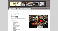 Desktop Screenshot of cairesupply.com